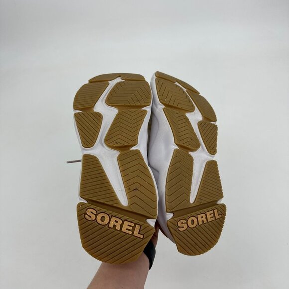 Sorel Women's Kinetic RNEGD Float Shoes Sneaker Chalk Ivory/Eraser Pink Size 8 - Picture 10 of 11